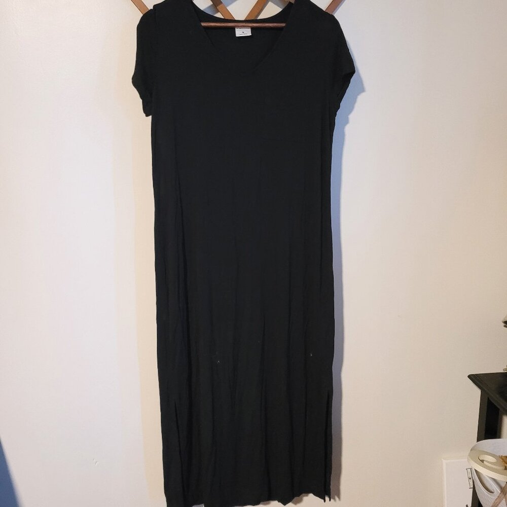 Soma Jersey Knit Tee Shirt Maxi Dress SZ M